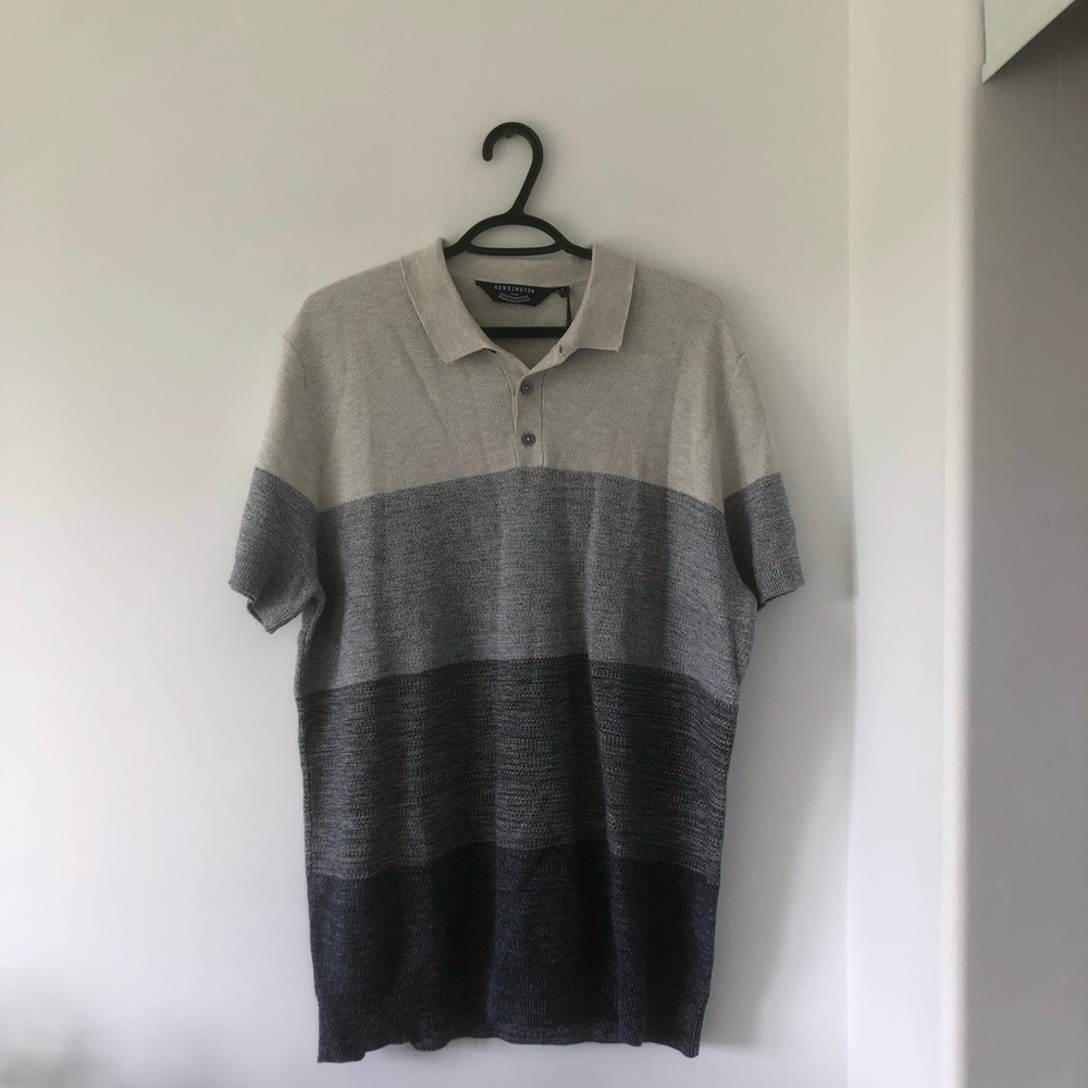 BNWT Kensington Men's Knit Polo Shirt | Size XL